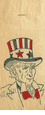 Uncle Sam Iron-On (1940s)