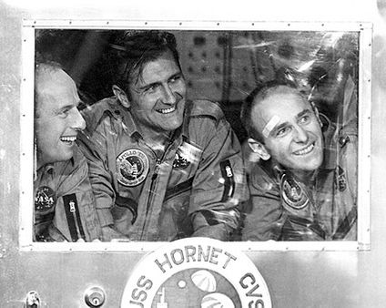 Apollo 12 Astronauts Conrad, Gordon & Bean Photo Print