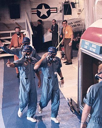 Apollo 12 Crew Quarantine Van Photo Print