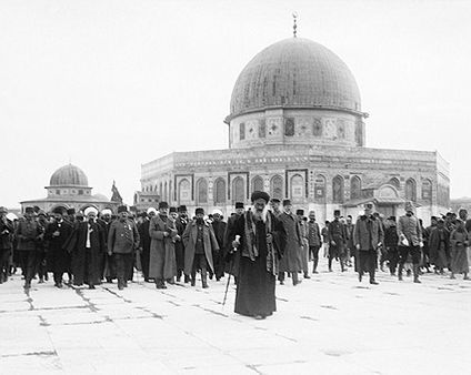 Arab-Jew Riots at Dome of The Rock Photo Print