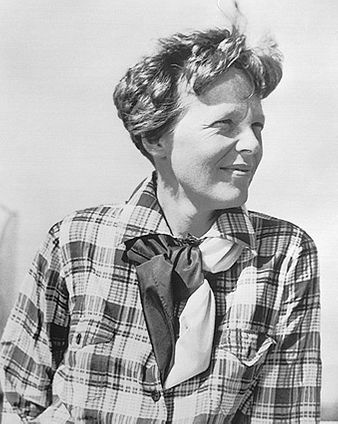 Aviator Amelia Earhart Candid Portrait Photo Print