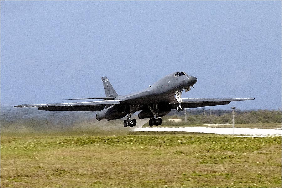 B-1 Lancer Bomber Aircraft Air Force Photo Print for Sale