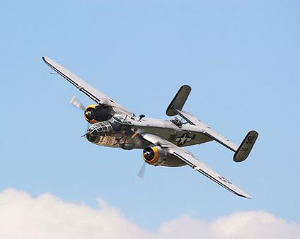 B-25 Mitchell Bomber Yankee Warrior Photo Print