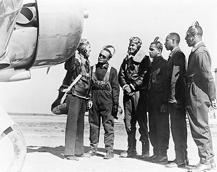 Benjamin Davis & 1st Tuskegee Airmen Photo Print