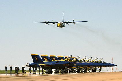 Blue Angels C-130 Hercules Transport 'Fat Albert'  Photo Print