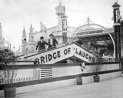 Bridge of Laughs Luna Park Coney Island NYC Photo Print