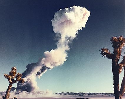 Buster-Jangle Nuclear Bomb Mushroom Cloud Photo Print