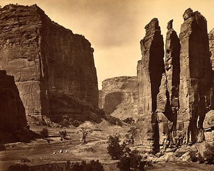 Caon de Chelle in Grand Canyon 1873 Photo Print