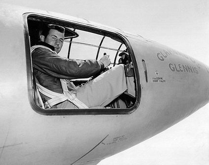 Chuck Yeager in Bell X-1 Cockpit Photo Print