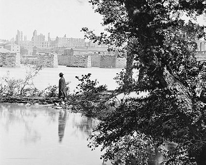 Civil War Bridge Ruins in Richmond Virginia Photo Print