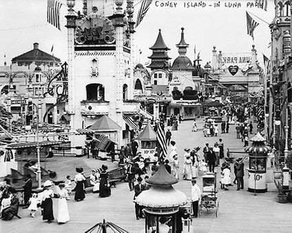 Coney Island Luna Park Brooklyn, New York Photo Print