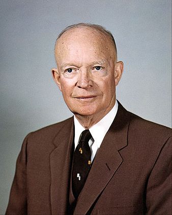 Dwight D Eisenhower Presidential Portrait Photo Print