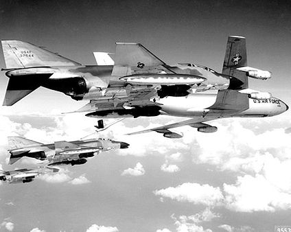 F-4C / F-4 Phantom Bomber & KC-135 Tanker Photo Print