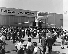 Front View of XB-70 / XB-70A Bomber Rollout Photo Print for Sale