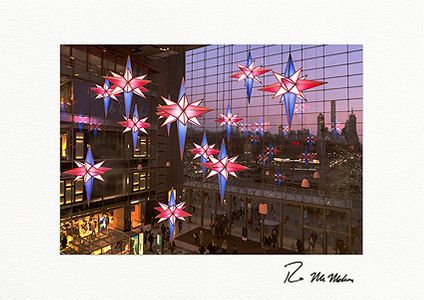 Holiday Stars at Columbus Circle - Boxed Fine Art NYC Christmas Cards