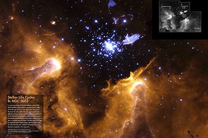 Hubble Space Telescope Stellar Life Cycle Photo Print