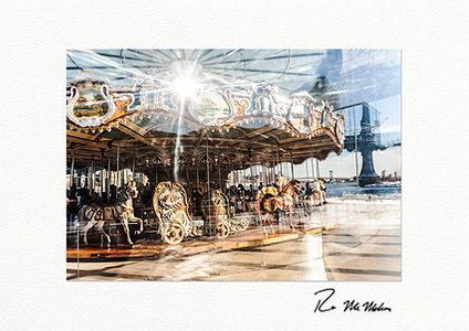 Jane's Carousel DUMBO Brooklyn Boxed Fine Art NYC Christmas Cards