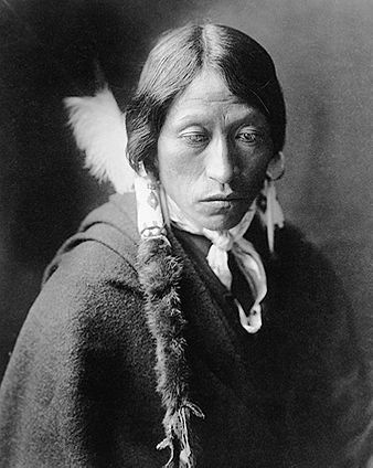 Jicarilla Indian Edward S. Curtis Portrait Photo Print