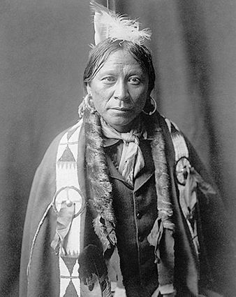 Jicarilla Indian Man Edward S. Curtis 1905 Photo Print