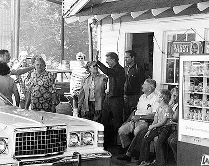Jimmy Carter Campaign Stop Plains Georgia Photo Print