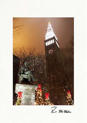 Madison Square Park New York City Personalized Holiday Cards