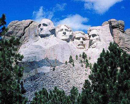 Mount Rushmore Memorial in South Dakota Photo Print