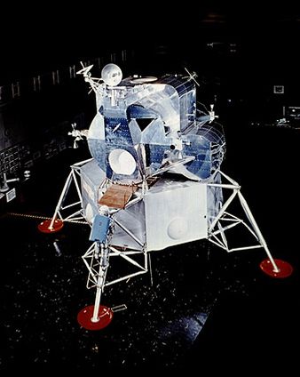 NASA Apollo Lunar Module Mockup Photo Print