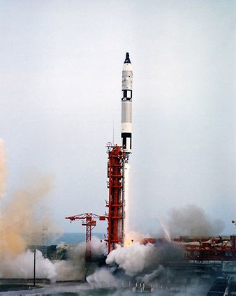 NASA Gemini 7 Titan II Rocket Launch Photo Print for Sale