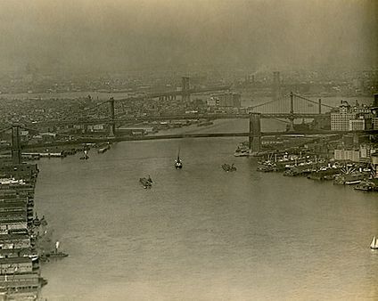New York City East River 1920 Photo Print