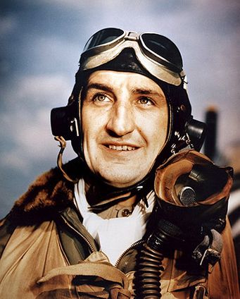 P-47 Pilot Lt. Col. Francis Gabreski Photo Print