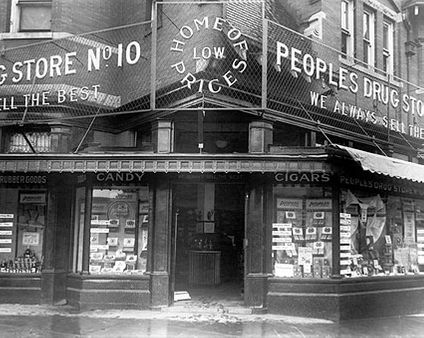 Peoples Drug Store Washington, D.C. 1922 Photo Print