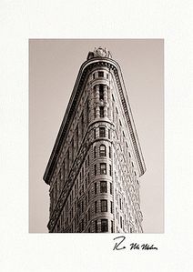 Personalized Flatiron Building, New York City Photo Greeting Cards