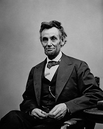 President Abraham Lincoln 3/4 Length Portrait Photo Print