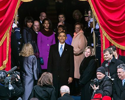 President Barack Obama at Swearing-In Ceremony 2013 Photo Print