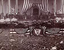President Benjamin Harrison Oath of Office Photo Print for Sale