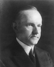 President Calvin Coolidge Portrait Photo Print