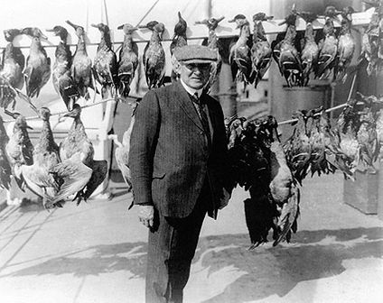 President Warren G. Harding Wild Game Hunt Photo Print