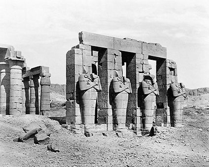Ramesses the Great Memorial Temple in Egypt Photo Print