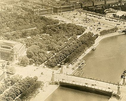 River Seine in Paris 1915 Photo Print