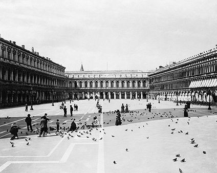 St. Marks Square Venice Italy 1890 Photo Print