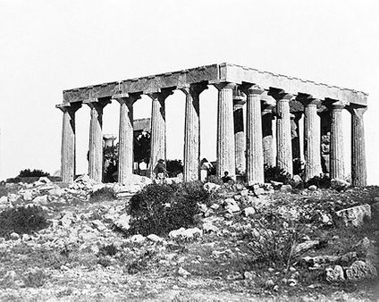 Temple of Aphaea Aegina Island Greece Photo Print