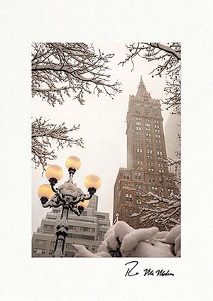 The Sherry-Netherland, New York City Boxed Fine Art Christmas Cards