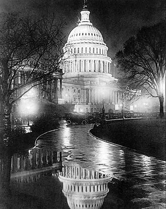 US Capitol Building Washington D.C. 1920 Photo Print