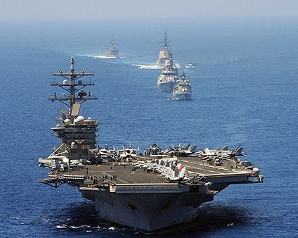 USS Dwight D. Eisenhower (CVN 69) U.S. Navy Photo Print