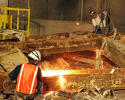 Welders at Ground Zero 9/11 Photo Print