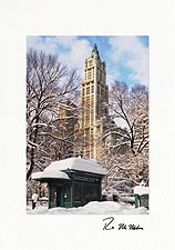 Woolworth Building Personalized Christmas Cards