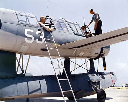 WWII Navy Aviation Cadets in Training Photo Print