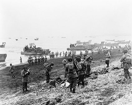 WWII Soldiers, Attu Aleutian Islands Alaska Photo Print