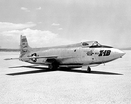 X-1B on Lakebed Bell X-1 Photo Print