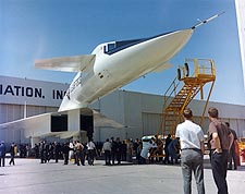 XB-70 / XB-70A Aircraft Nose During Rollout Photo Print for Sale
